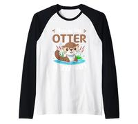 Sei la lontra alla mia diga Maglia con Maniche Raglan