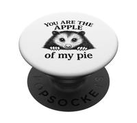 Sei la mela della mia torta Funny Possum Humor PopSockets PopGrip Adesivo