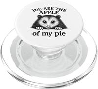 Sei la mela della mia torta Funny Possum Humor PopSockets PopGrip per MagSafe