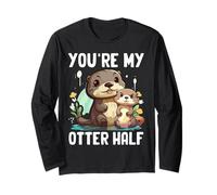 Sei la mia metà lontra Maglia a Manica