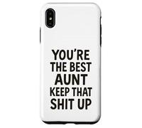 Sei la zia migliore, continua così Custodia per iPhone XS Max