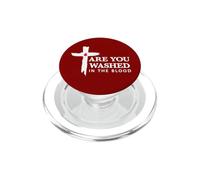 Sei lavato nel sangue dell'agnello Gesù Cristo Rev 714 PopSockets PopGrip per MagSafe