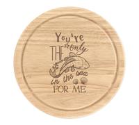 Sei L'Unico Pesce Nel Mare Per Me Tagliere Rotondo Per Formaggio Amore