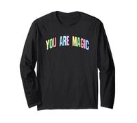 Sei magica, ispiratrice, arte motivazionale Maglia a Manica