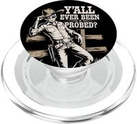 Sei mai stato sondato divertente cowboy alieno vintage PopSockets PopGrip per MagSafe