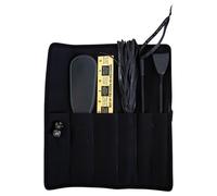 Sei Mio - kit strumenti bondage punitivi 5 pezzi (nero)