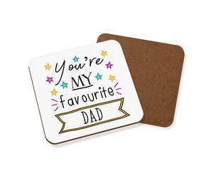 Sei Mio Preferito Papà Stars Sottobicchiere - Divertente di Padre Giorno