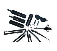Sei Mio - set bondage da letto regolabile - nero