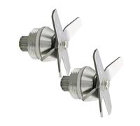 Sei miscelatori e tagli in acciaio inossidabile temprato, compatibili con TWK, compatibili con JTC, tritaghiaccio con coltello a 767 lame, parti del frullatore spremiagrumi