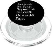 Sei mogli di Enrico VIII divertente storia inglese Anne Boleyn PopSockets PopGrip per MagSafe