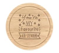 Sei My Favorito Aria Steward Stars Rotondo Tagliare Formaggio Tavola Hostess