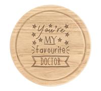 Sei My Favorito Doctor Stars Rotondo Tagliare Tagliere per Formaggio Divertente