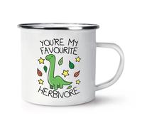 Sei My Favorito Erbivoro Smalto Tazza Dinosauro Vegano Vegetarian