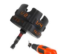 Sei nastro nobile non -slip cavo | Game of extractor e parole per noci | Accessorio portatile per la costruzione e il montaggio per la riparazione automobilistica