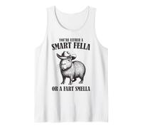 Sei o un ragazzo intelligente o un odore scoreggia divertente Capybara Canotta