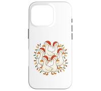 Sei oche A-Laying Twelve Days of Christmas Cute Adorable Custodia per iPhone 16 Pro