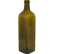 SEI pezzi bottiglia bottiglie in vetro scuro uvag marasca olio liquore capacita' 750 ml con tappo