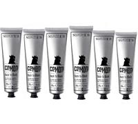 Sei pezzi fi Selective Cemani Back to Black Gel, 150 ml, Coprente per Capelli Bianchi e Grigi, Effetto Naturale