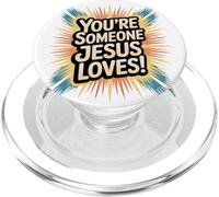 Sei qualcuno che Gesù ama PopSockets PopGrip per MagSafe