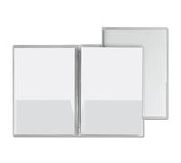 SEI ROTA - 26069002 - Cartella con doppia tasca Capri 69-T2 - A4 - PVC - trasparente liscio - Sei Rota - conf. 5 pezzi - 25065 - Conf. da 1 Pz. - 26069002