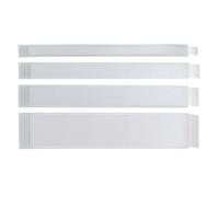 SEI ROTA - 310040 - Portaetichette adesivo Ies L40 - 40 x 300 mm - grigio - Sei Rota - conf. 10 pezzi - 25245 - Conf. da 1 Pz. - 310040