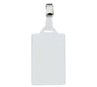 SEI ROTA - 318211 - Portanome Pass 1E - clip in metallo - c-cartoncino - 5,5 x 8,5 cm - verticale - Sei Rota - conf. 100 pezzi - 45545 - Conf. da 1 Pz. - 318211