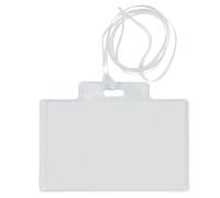 SEI ROTA - 318411 - Portanome Pass 3EC - con cordoncino trasparente - 9,5 x 6 cm - PVC - Sei Rota - conf. 10 pezzi - 90006 - Conf. da 1 Pz. - 318411