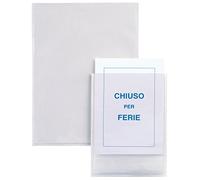 Sei Rota 321116 Porta Avvisi Autoadesivi, 15 x 21 cm