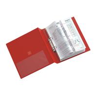 SEI ROTA - 35654212 - Raccoglitore Stelvio - 22 x 30 cm - 2 anelli a Q 65 mm - dorso 9 cm - rosso - Sei Rota - 25453 - Conf. da 1 Pz. - 35654212