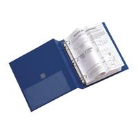 SEI ROTA - 36404307 - Raccoglitore Stelvio - 22 x 30 cm - 3 anelli a D 40 mm - dorso 5,5 cm - blu - Sei Rota - 25454 - Conf. da 1 Pz. - 36404307