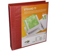 SEI ROTA - 36504132 - Raccoglitore personalizzabile Stelvio TI - 4 anelli a D 50 mm - dorso 7,5 cm - 22x30 cm - rosso - Sei Rota - 49374 - Conf. da 1 Pz. - 36504132