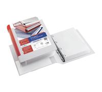 SEI ROTA - 36504132 - Raccoglitore personalizzabile Stelvio TI - 22 x 30 cm - 4 anelli a D 50 mm - dorso 7,5 cm - rosso - Sei Rota - 49374 - Conf. da 1 Pz. - 36504132