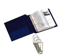 Sei Rota, Raccoglitore Stelvio, 4 anelli quadri 65 mm, dorso 9 cm, 22 x 30 cm, blu - 36654007