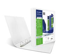 SEI ROTA - 36833001 - Raccoglitore personalizzabile Nettuno Ti - 4 anelli a D 30 mm - dorso 3,5 cm - 22x30 cm - bianco - Sei Rota - 86225 - Conf. da 1 Pz. - 36833001