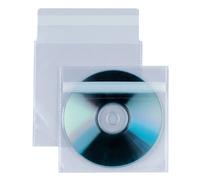 SEI ROTA - 430103 - Buste a sacco Insert CD AR - patella autoadesiva di chiusura - PPL - 125x120 mm - Sei Rota - conf. 25 pezzi - 40236 - Conf. da 1 Pz. - 430103