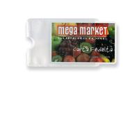 SEI ROTA - 484301 - Busta porta card - 5,8x8,7 cm - 1 tasca - trasparente - Sei Rota - 89442 - Conf. da 100 Pz. - 484301