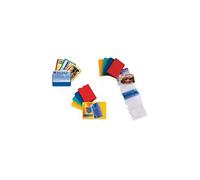 SEI ROTA 5 buste porta card 1 color 1 tasca 5,8x8,7cm assort.