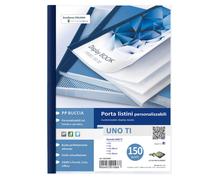 SEI ROTA - 55231507 - Portalistini personalizzabile Uno TI - 22x30 cm - 150 buste - blu - Sei Rota - 45728 - Conf. da 1 Pz.