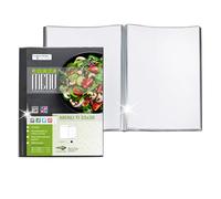 SEI ROTA - 56700610 - Portamenù TI -personalizzabile - 6 buste - 22 x 30 cm - nero - Sei Rota - 94850 - Conf. da 1 Pz. - 56700610