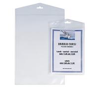 SEI ROTA - 411521 - Porta Avvisi Appendimi - PPL - 15x21 cm - trasparente - Sei Rota - conf. 10 pezzi - 58887 - Conf. da 1 Pz. - 411521