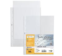 50 BUSTE FORATE 22X30 BUCCIA COD.662208 LEGGERE ATLA