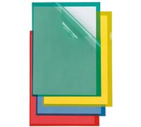 SEI ROTA - 66232206 - Cartellina a L Poli 150 Color - A4 - PP - buccia pesante - giallo - Sei Rota - conf. 25 pezzi - 71935 - Conf. da 1 Pz. - 66232206