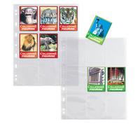 SEI ROTA - 662505 - Buste forate Atla K - 21 x 29,7 cm - PP - porta figurine - 9 tasche - liscio - Sei Rota - conf. 10 pezzi - 49027 - Conf. da 1 Pz. - 662505