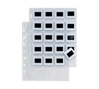 SEI ROTA - 662514 - Buste forate Atla F Dia 20 - 22 x 30 cm - PP - porta diapositive 20 spazi 5,5 x 5,5 cm - liscio - Sei Rota - conf. 10 pezzi - 83309 - Conf. da 1 Pz. - 662514