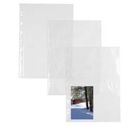 SEI ROTA - 662533 - Buste forate Atla FT porta foto e cartoline - 4 spazi 15 x 21 cm - trasparente - Sei Rota - conf. 10 pezzi - 48120 - Conf. da 1 Pz. - 662533