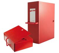 Sei Rota 68001212 Cartelle Porta Documenti e Progetti, Dorso 12 cm, Rosso