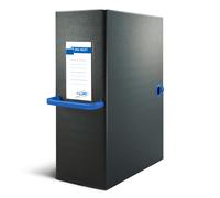 Scatola Archivio Big Next 200 Nero/Blu 25X35Cm Dorso 20Cm
