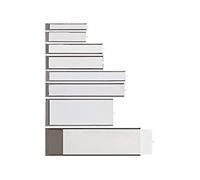 SEI ROTA 8 portaetichette adesive ies a2 32x88mm sei