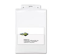 Sei Rota 94838 Portanome Pass 6ST, Neutro, Pvc, A6, 10 x 15 cm