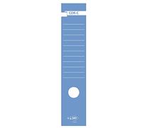 SEI ROTA busta da 10 copridorsi adesivi cdr-c blu 7x34.5cm